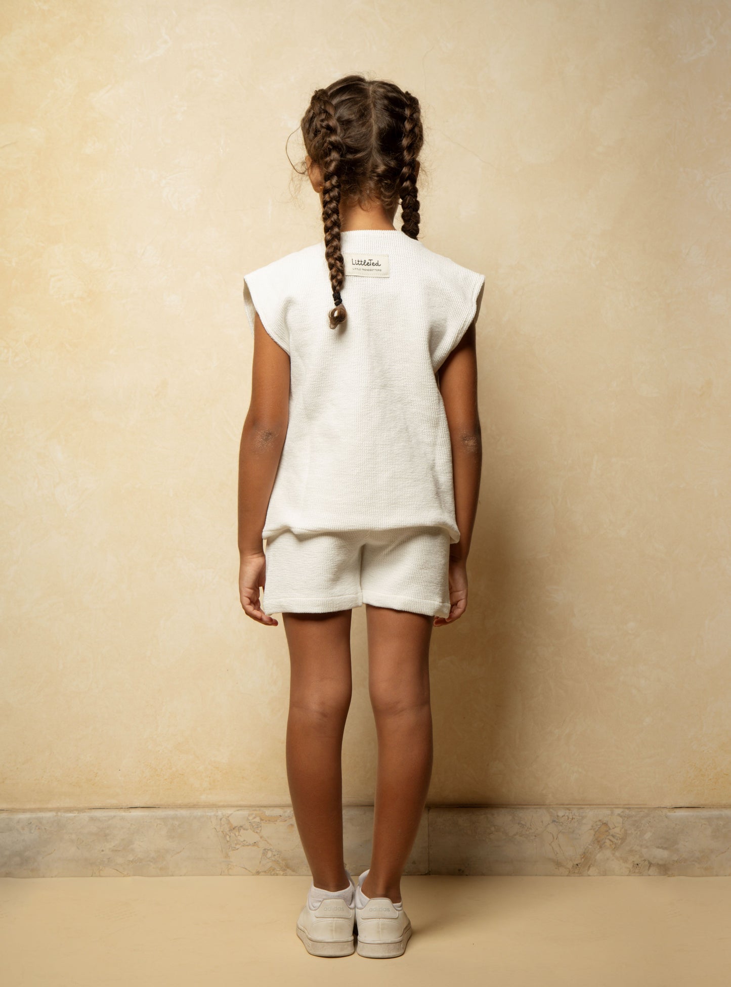 Knit & Knot in White-Girls