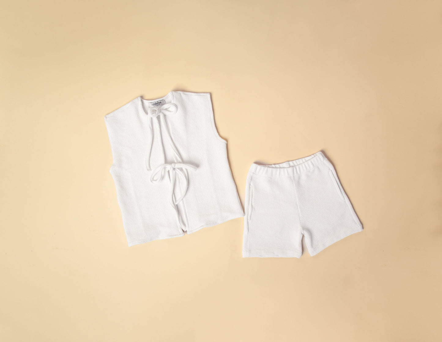 Knit & Knot in White-Girls