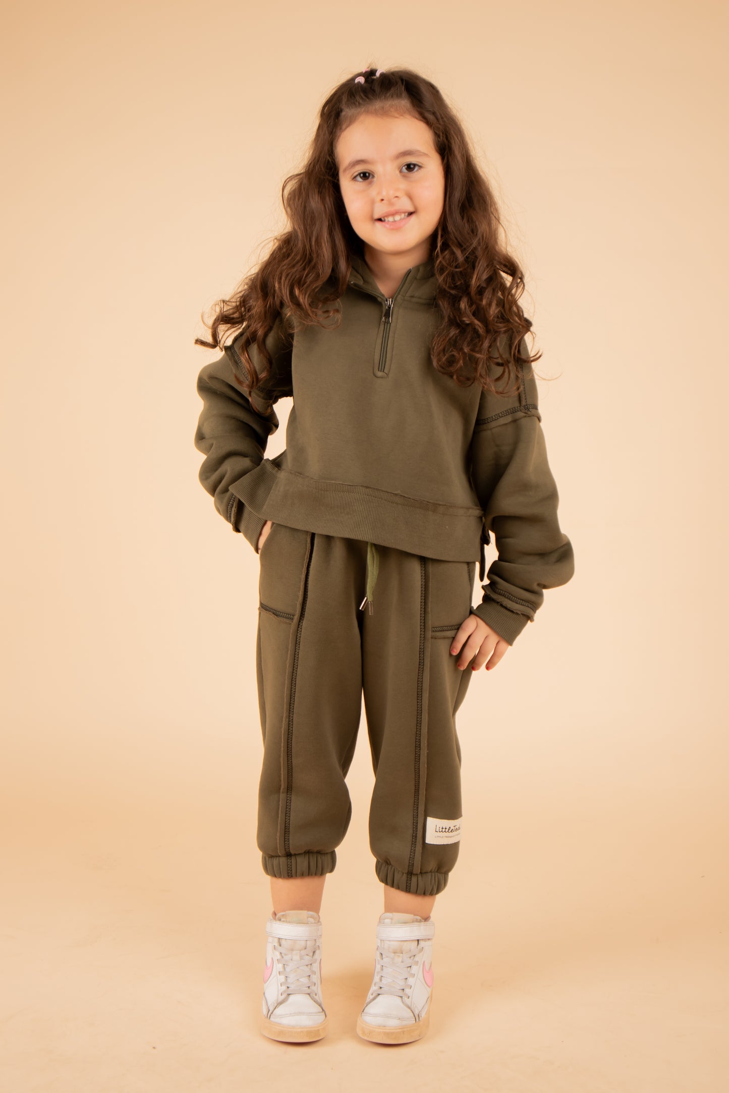 The Rough-Cut in Olive Green