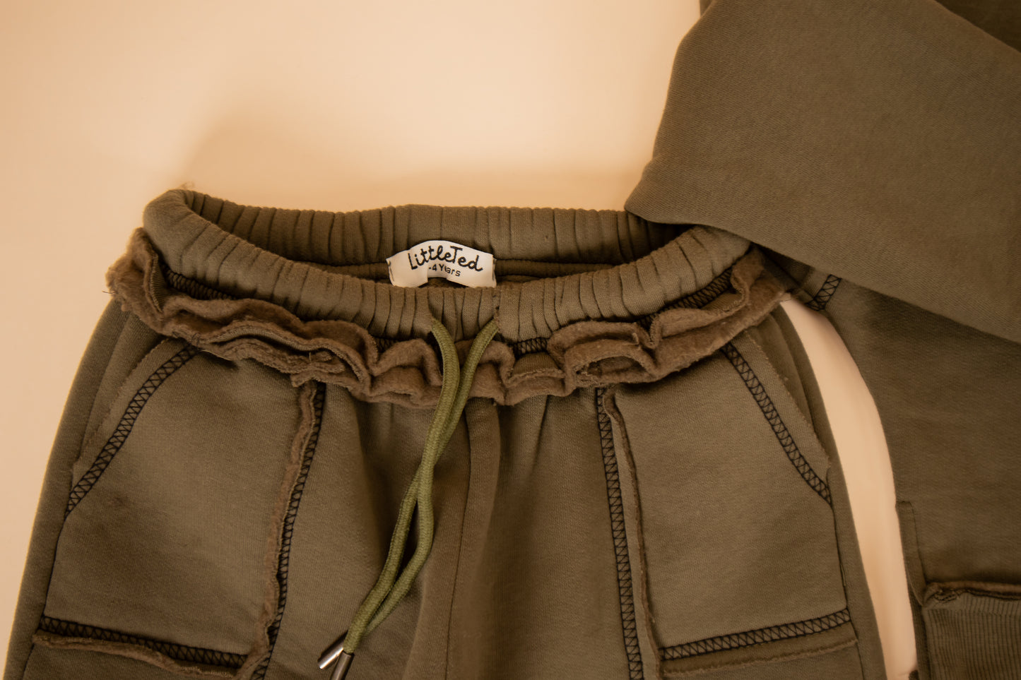 The Rough-Cut in Olive Green