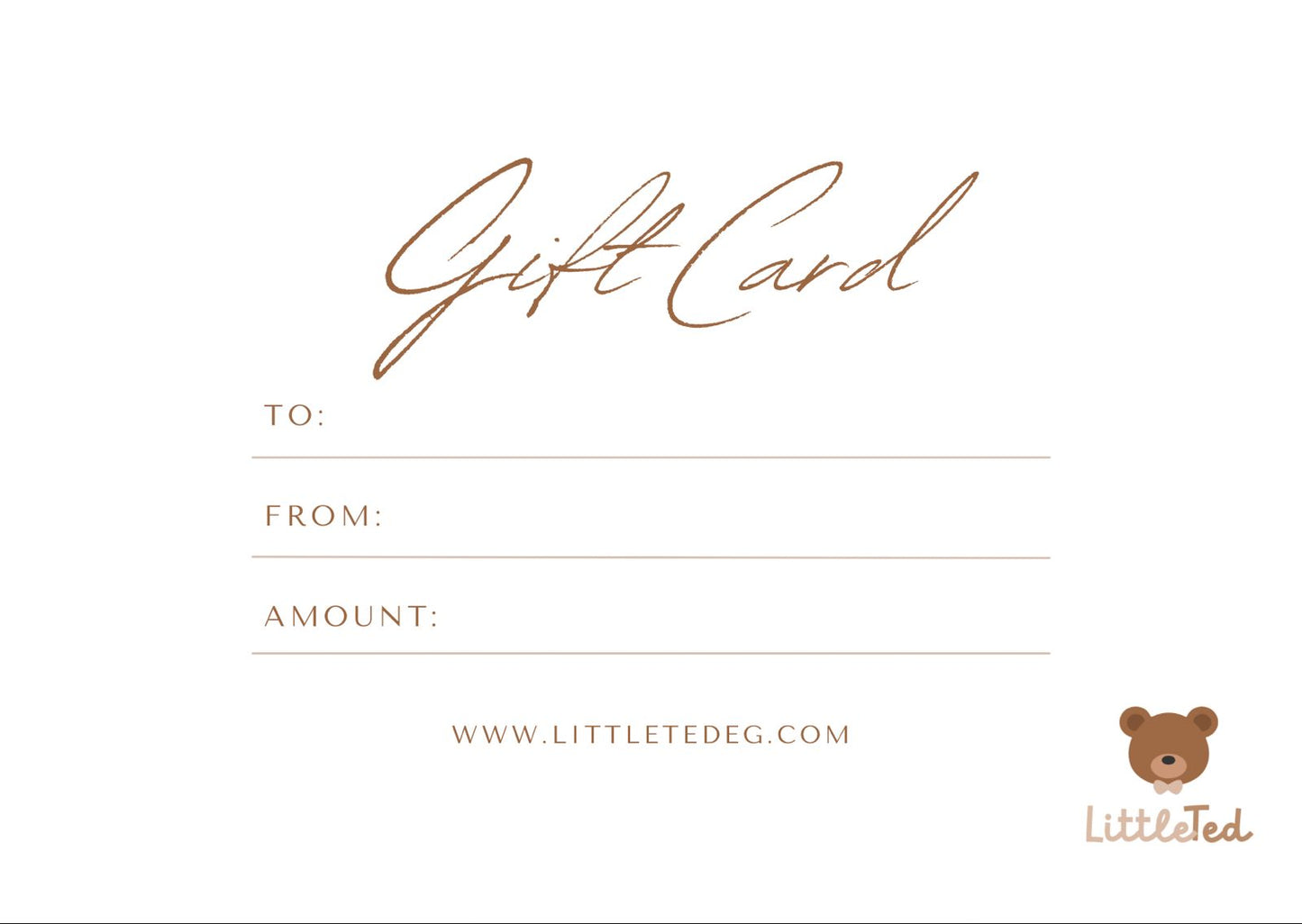 LittleTed Gift Card