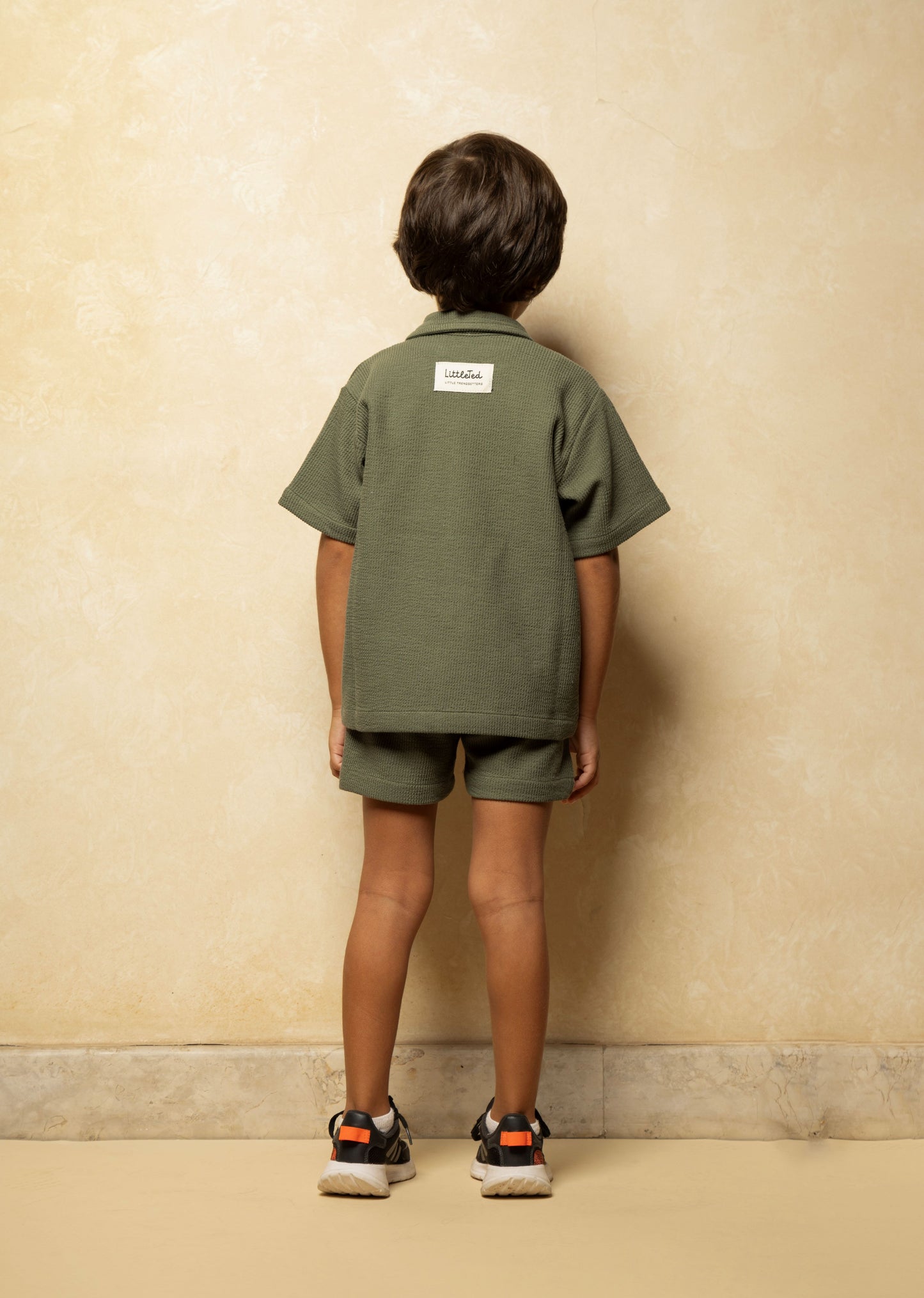 Surf & Button in Olive -Unisex